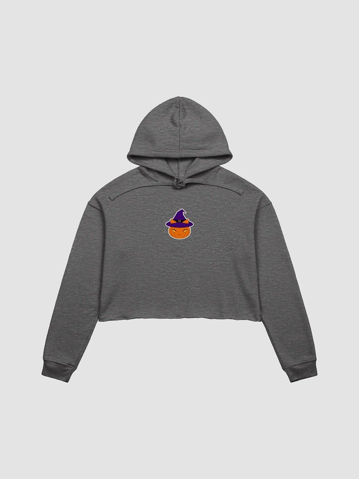 Witchy Pumpkin Kitty Crop Hoodie product image (4)