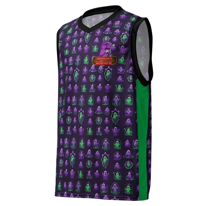 Haunted Heathen 666 Basketball Jersey product image (1)