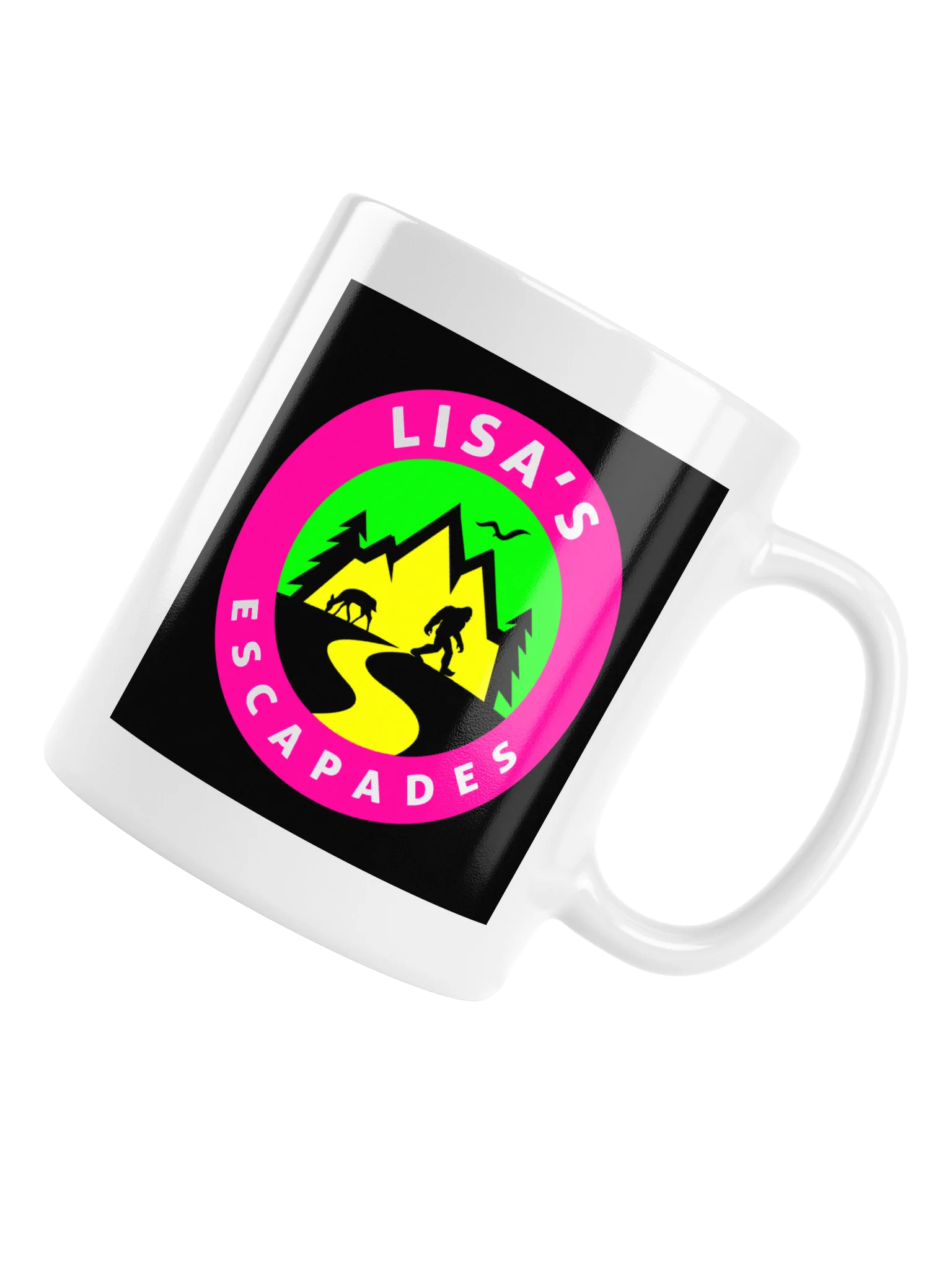 Trending Lisa’s Escapades Mountain Logo Mug product image (6)