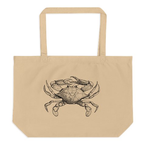Smithsonian Environmental Research Center Large Crab Tote (Tan) product image (1)
