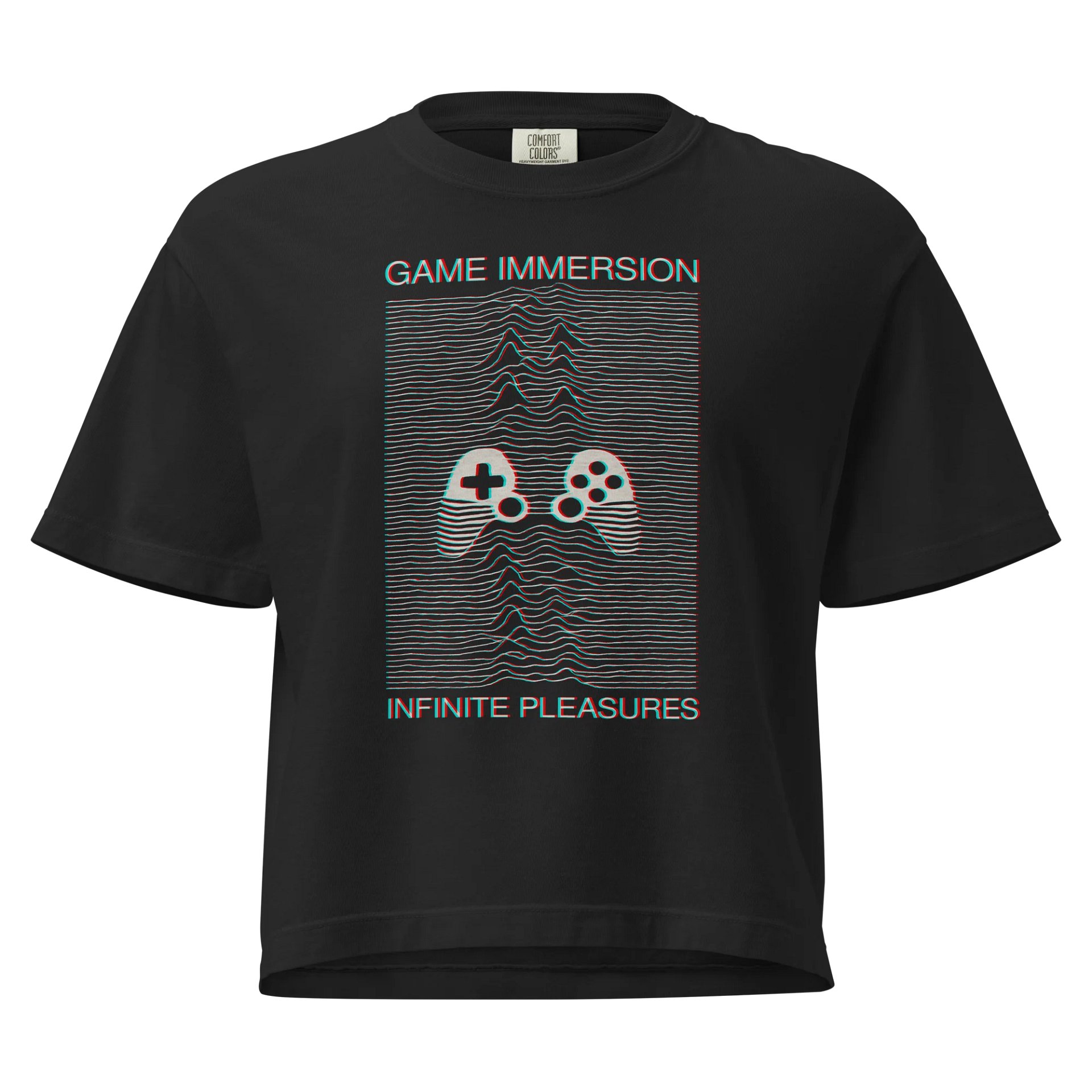 Infinite Pleasures Ladies Boxy Tee Anaglyph Ed product image (1)
