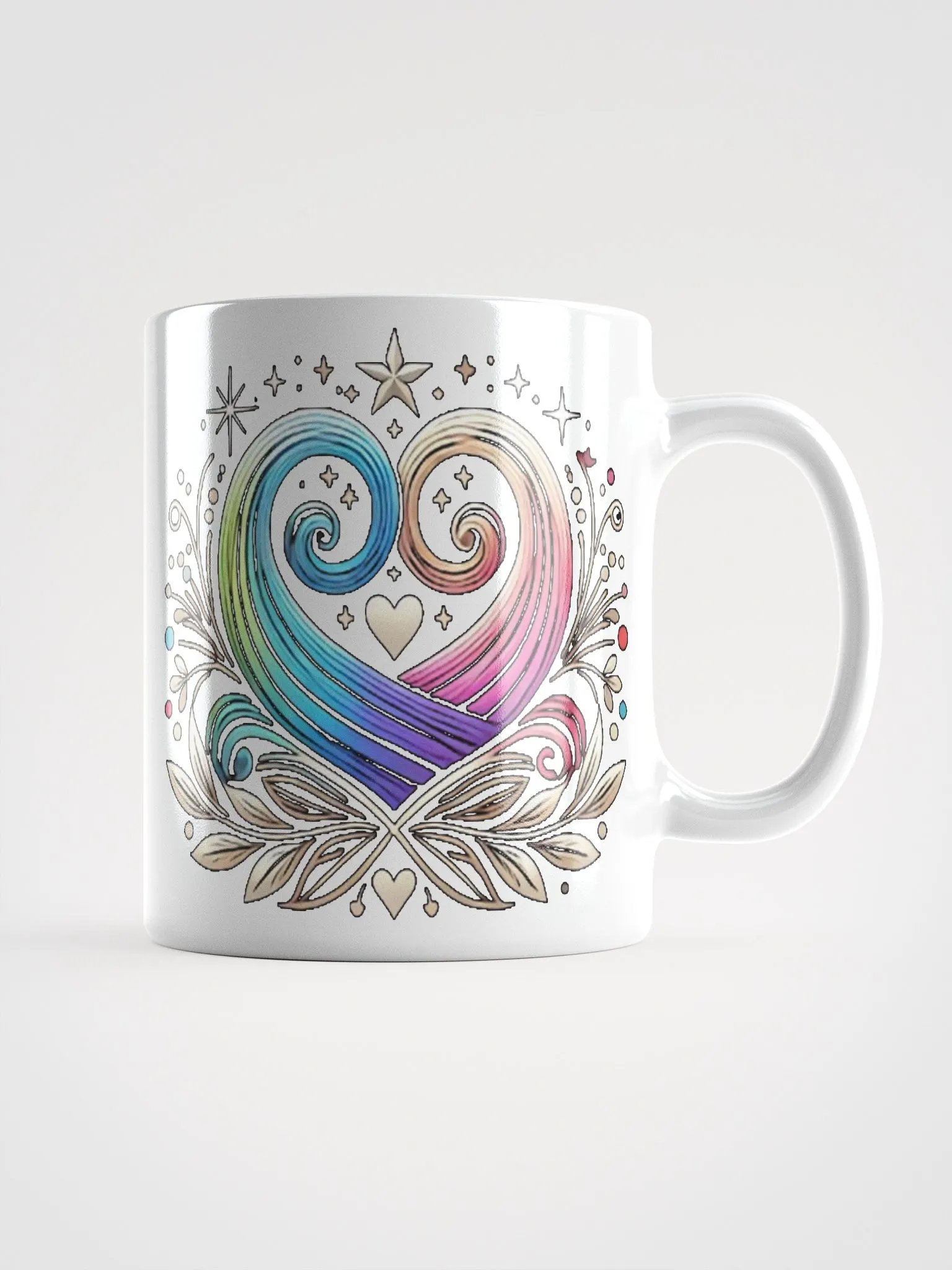 Symmetrical Love Mug product image (2)