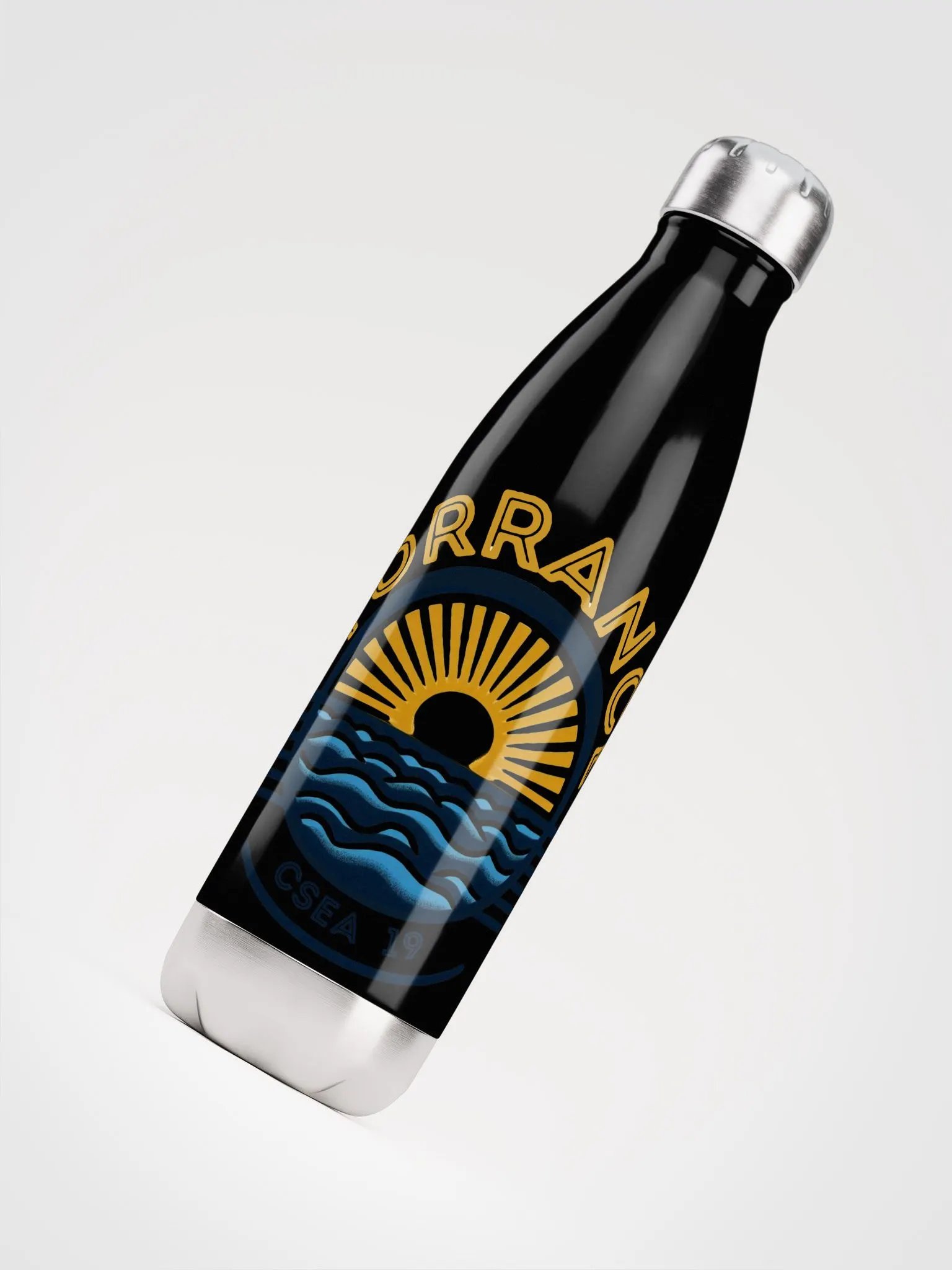 TUSD/CSEA Sun & Waves Stainless Steel Water Bottle product image (4)