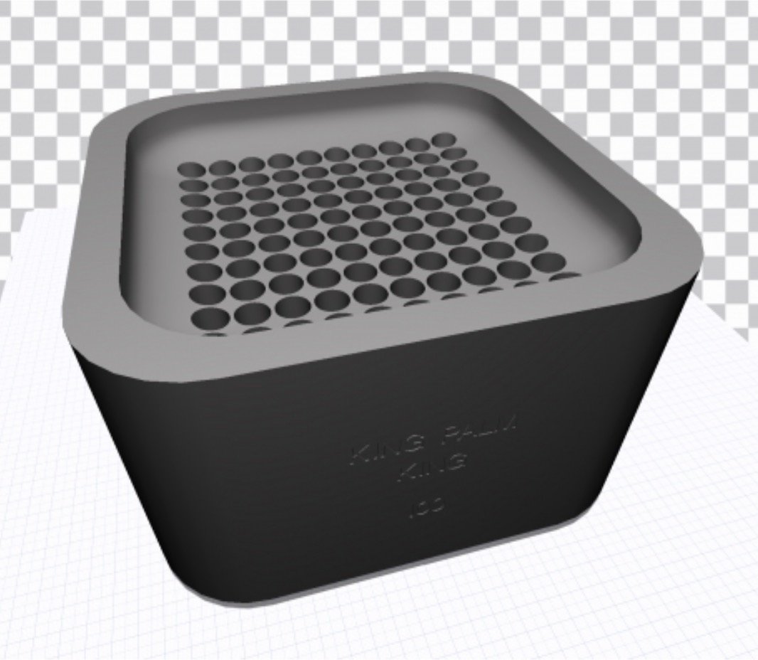 100 Slot King Palm Loader - Mini, Slim, King - 3D Printable Files / STL Format product image (1)