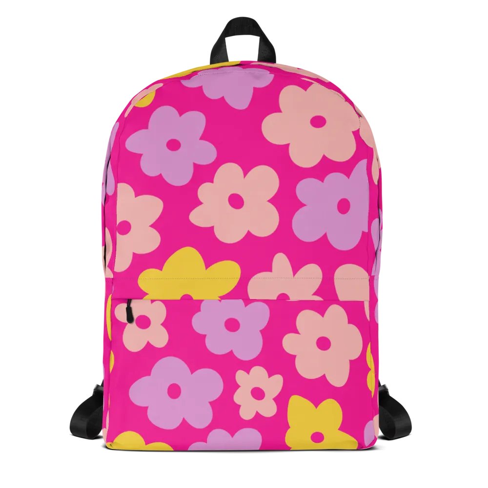 Floral Fantasy All-Over Print Backpack product image (1)