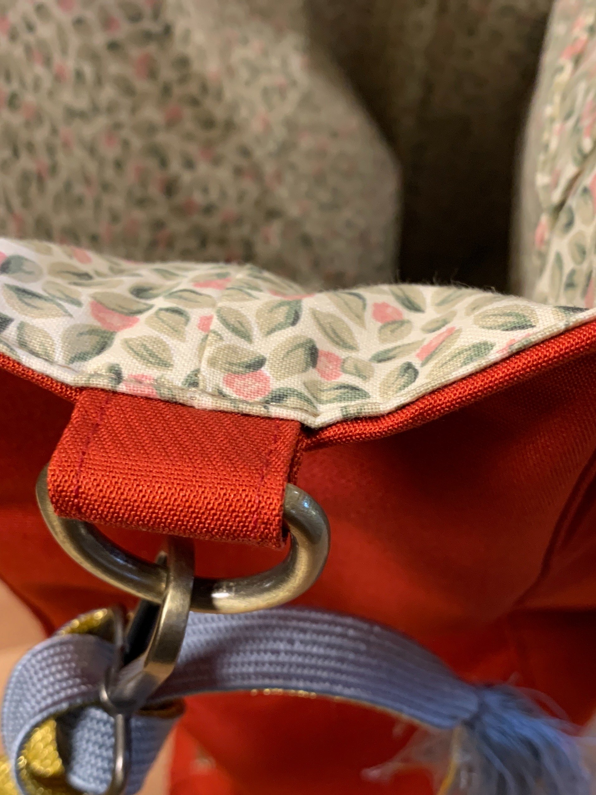 Upcycled Japanese Obi Messenger Bag ~ Handmade with Vintage Japanese Kimono Textiles product image (11)