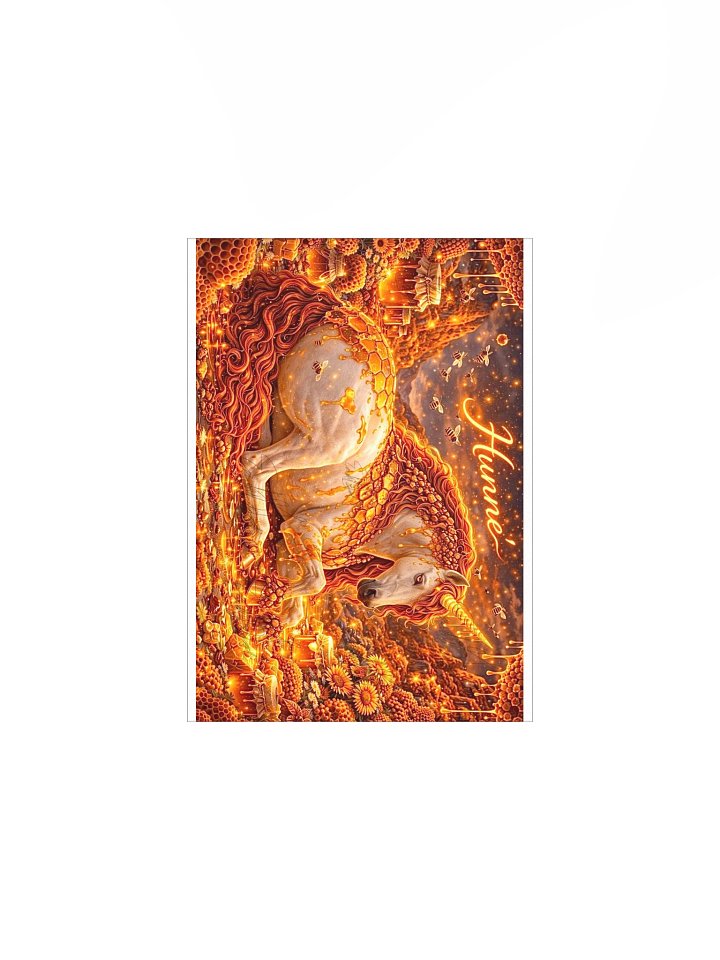 Hunne' — Foodie Unicorn Poster product image (1)
