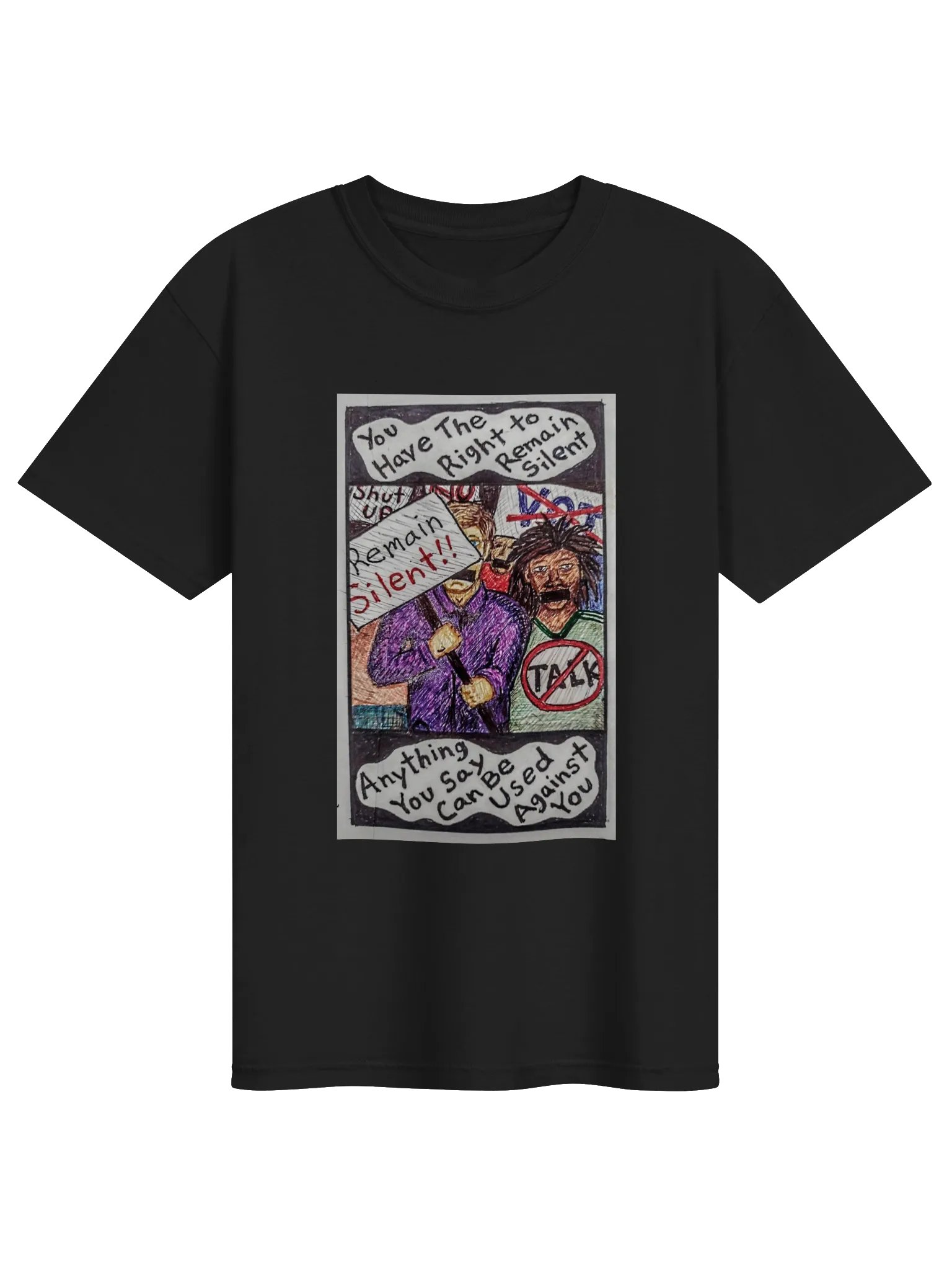Remain Silent Tee product image (1)