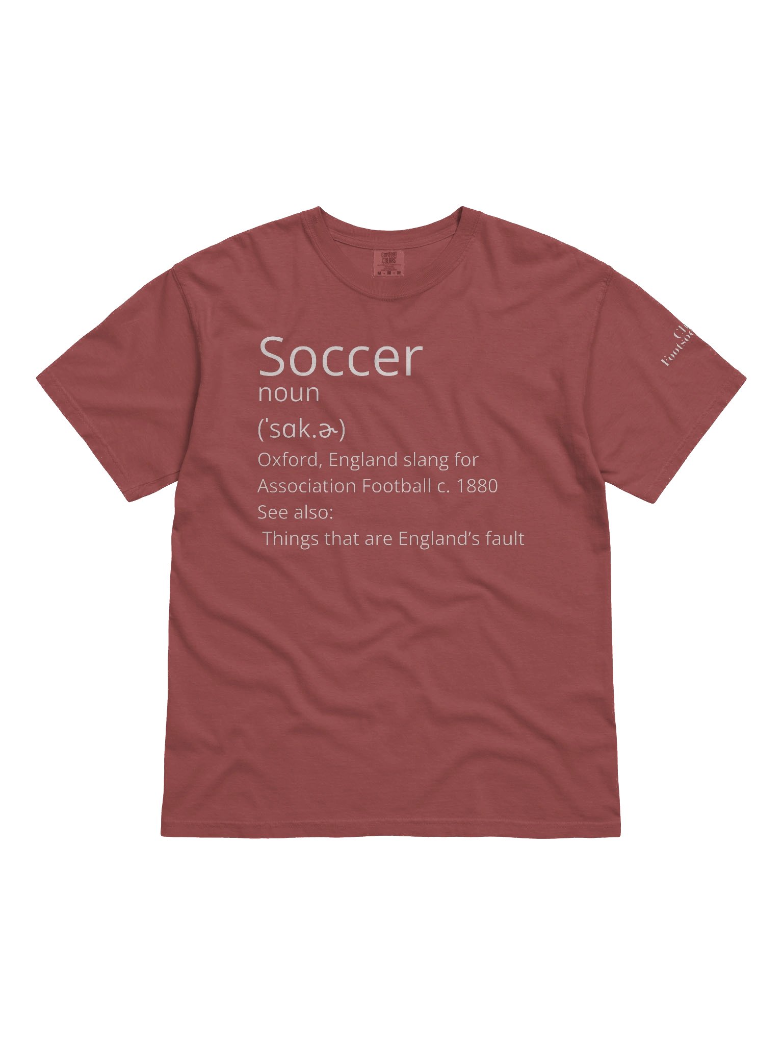 Soccer Definition/England's Fault Comfort Tee product image (31)
