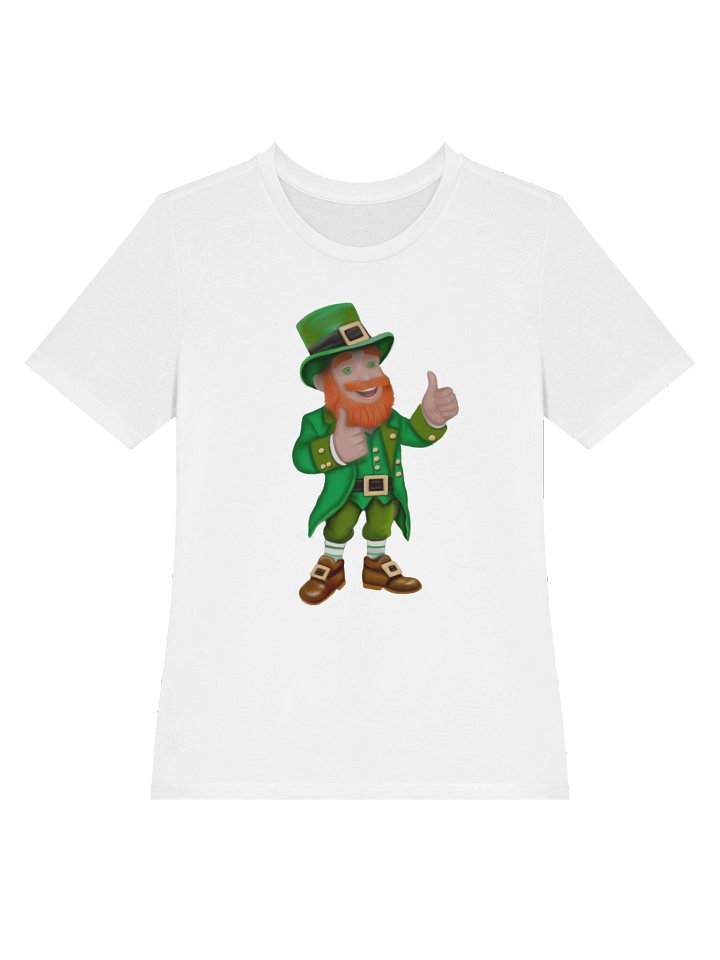 Leprechaun T-Shirt. Women's Bella+Canvas Supersoft Relaxed-fit T-Shirt product image (2)
