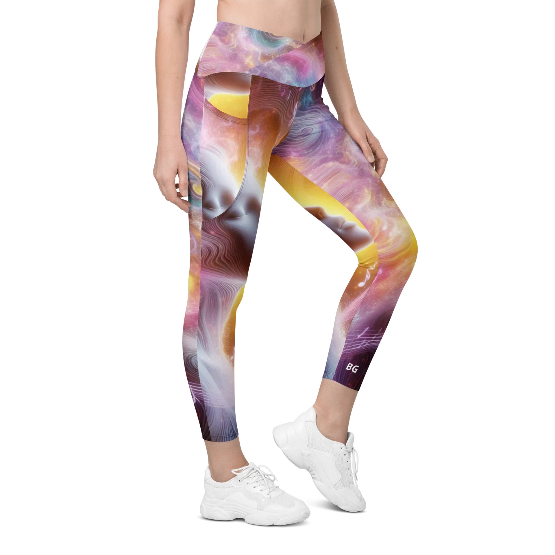 'Tamla Motown' Crossover Leggings with Pockets product image (5)