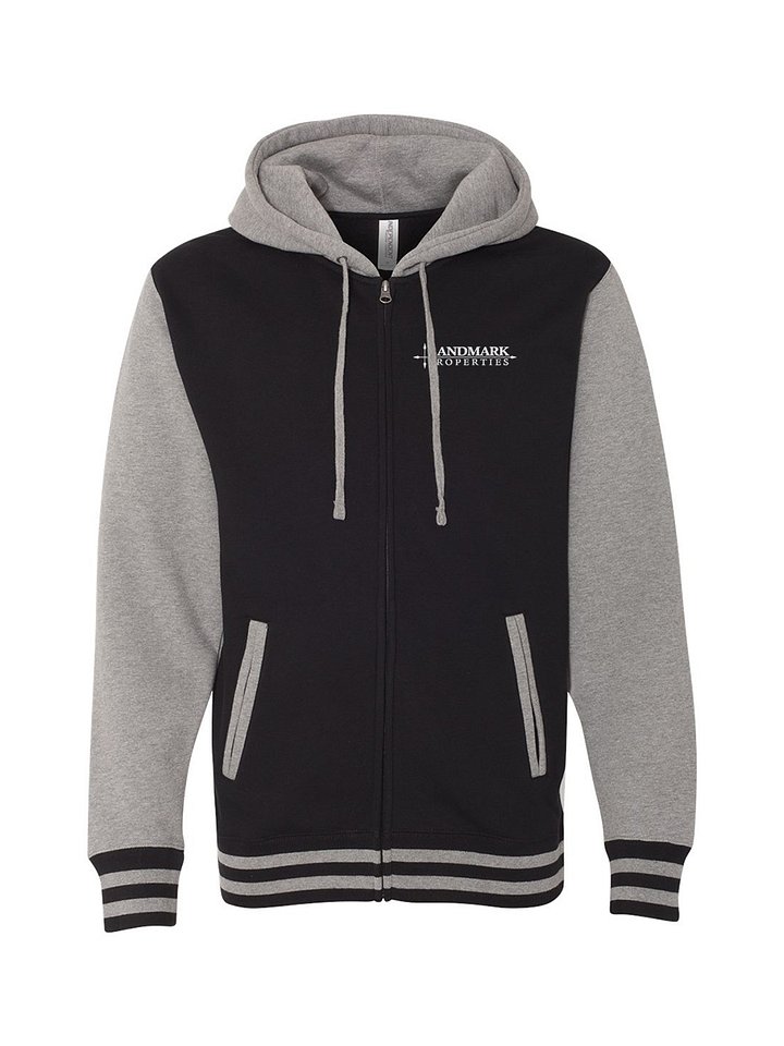 Unisex Heavyweight Varsity Full-Zip Hooded Sweatshirt product image (1)