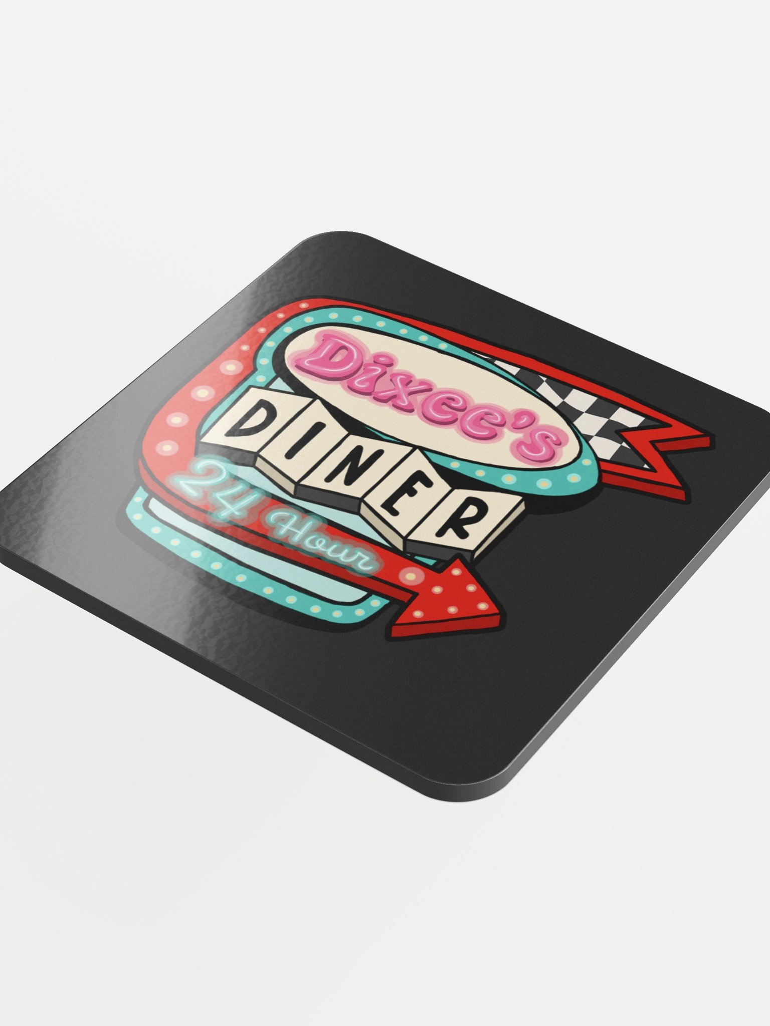 Dixee's Diner Cork Coaster product image (4)