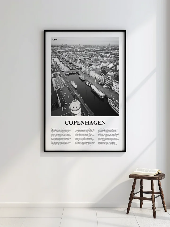 Copenhagen 01 Newspaper Poster product image (2)