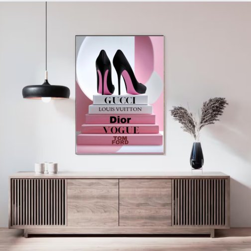Fashion Prints Wall Art Shoe product image (2)
