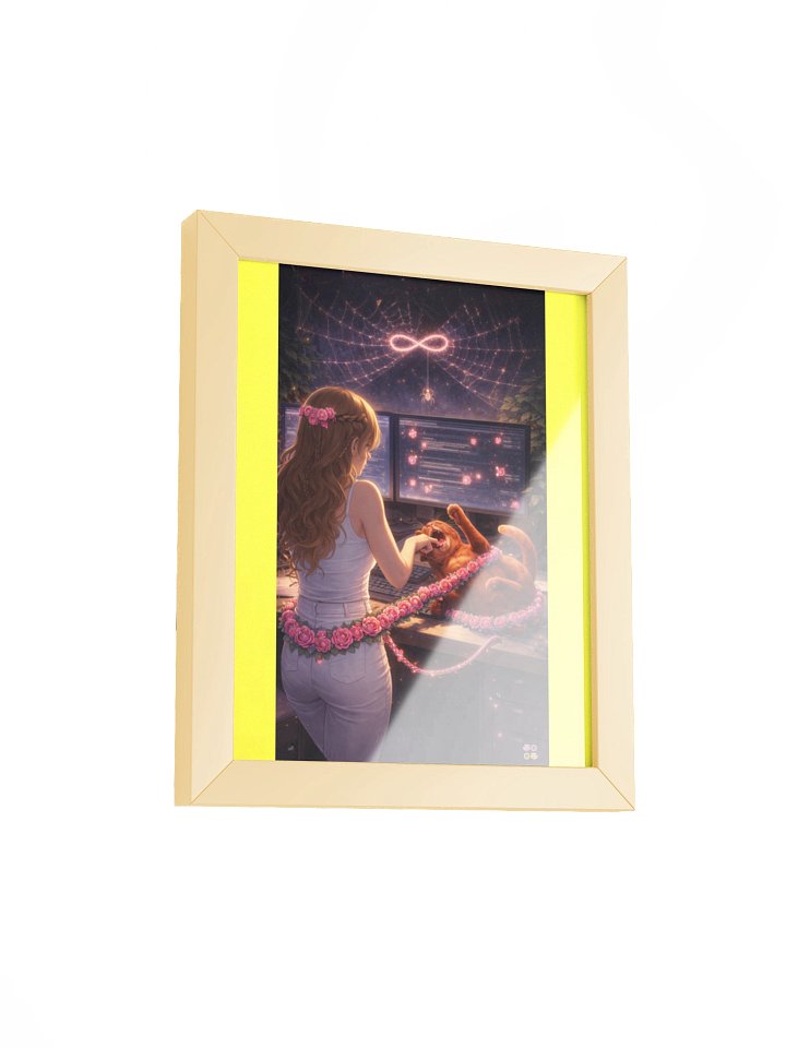 8 Strength Tarot Art Framed Poster product image (2)
