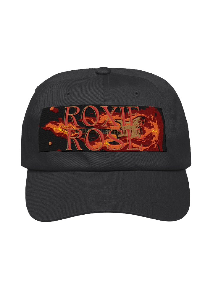 Roxie Rose Guitar Flames Hat product image (1)