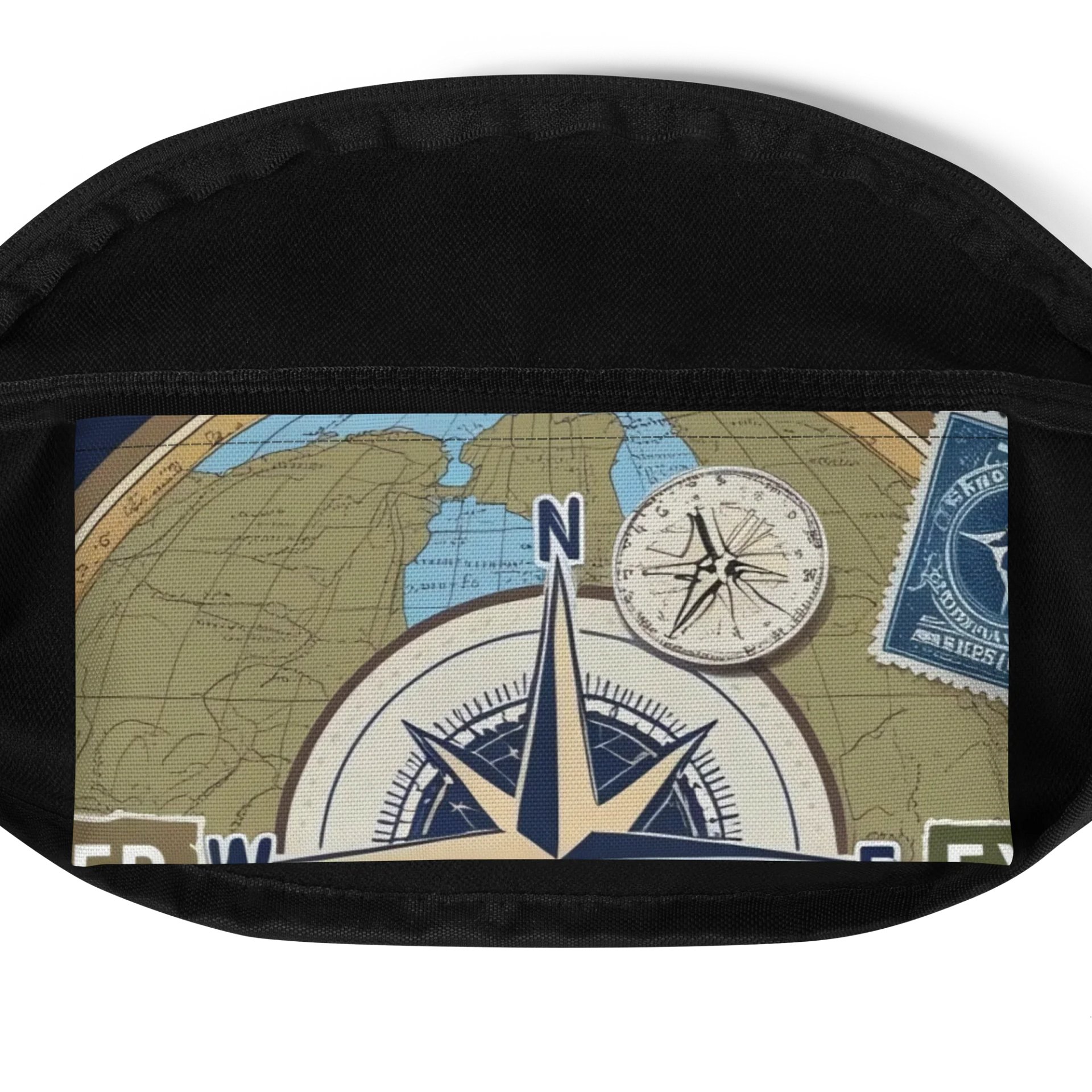Wanderlust Explorer All-Over Fanny Pack product image (4)