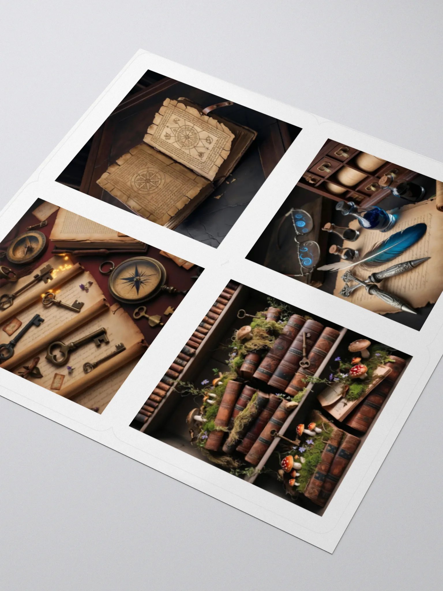 Ink and Elsewhere Stickers #10 – The Shelves That Dream of Other Times product image (9)