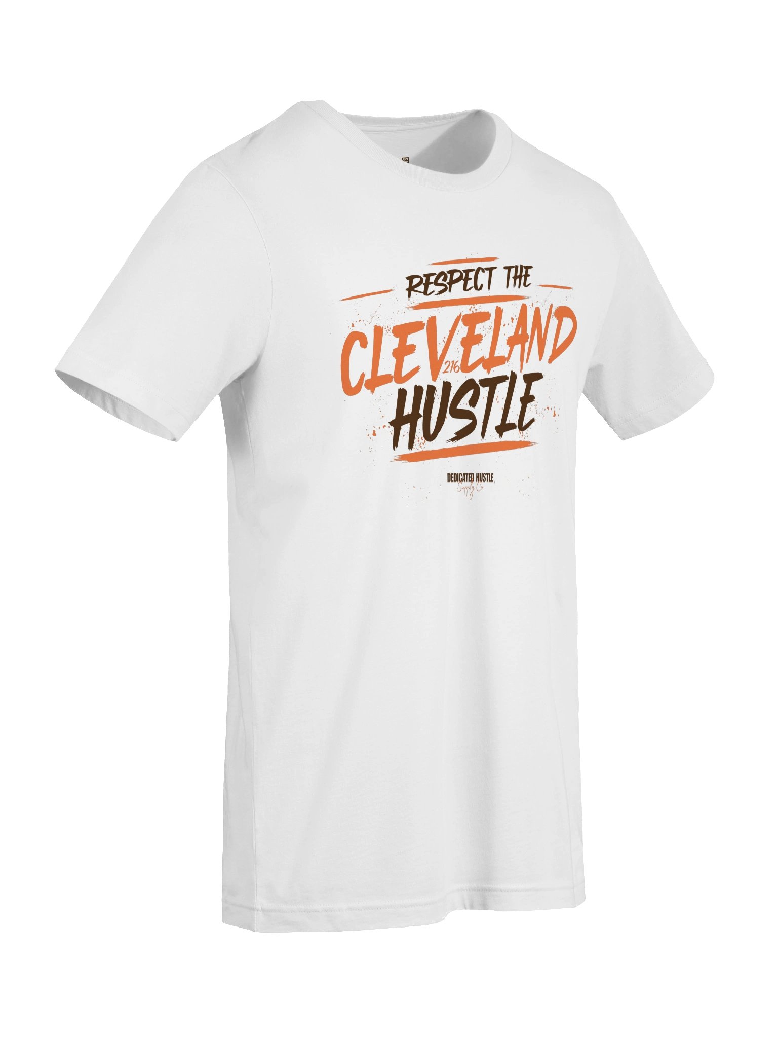 Respect The Cleveland Hustle - Street Edition Tee | White product image (7)