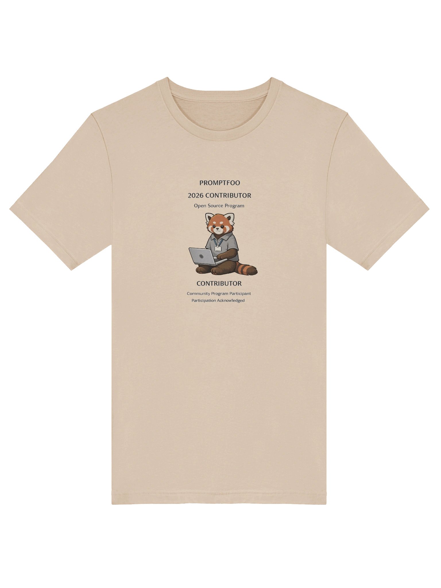 Promptfoo Open Source Participation Acknowledgement Shirt - 2026 Edition product image (5)