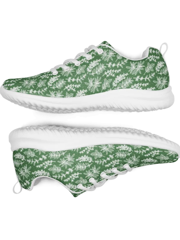 Herbs Athletic Shoes Green/White Male product image (1)