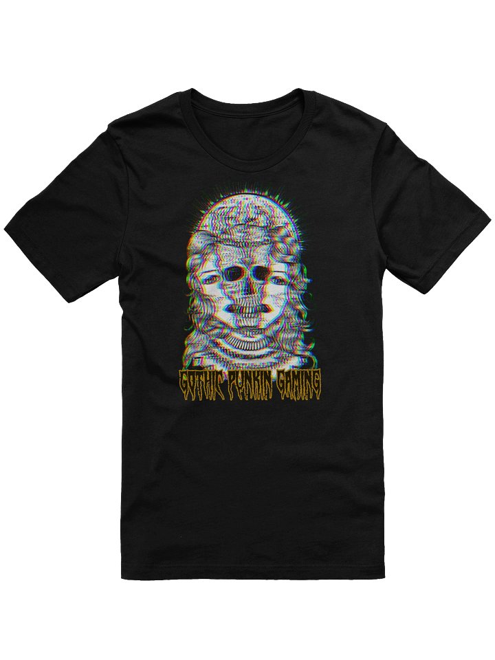 Women's Glitch Skull Gothic Punkin T-Shirt product image (1)