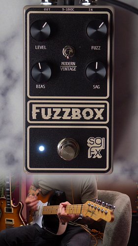 Did you know the @solidgoldfx Fuzzbox is a wah-compatible Tone Bender-style fuzz?