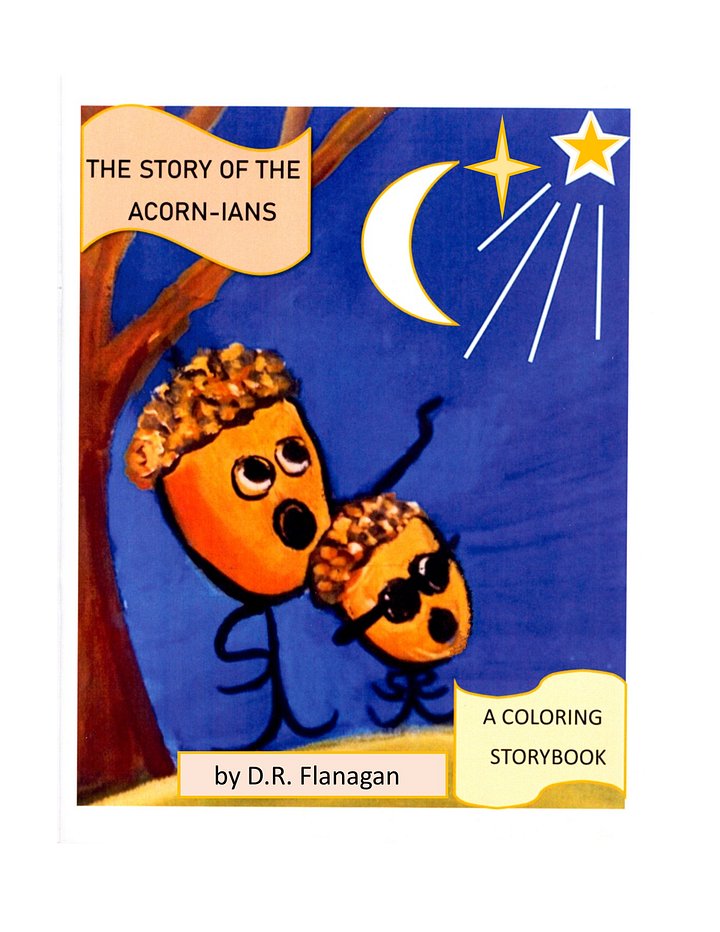 Book One The Story of the Acornians coloring storybook product image (1)