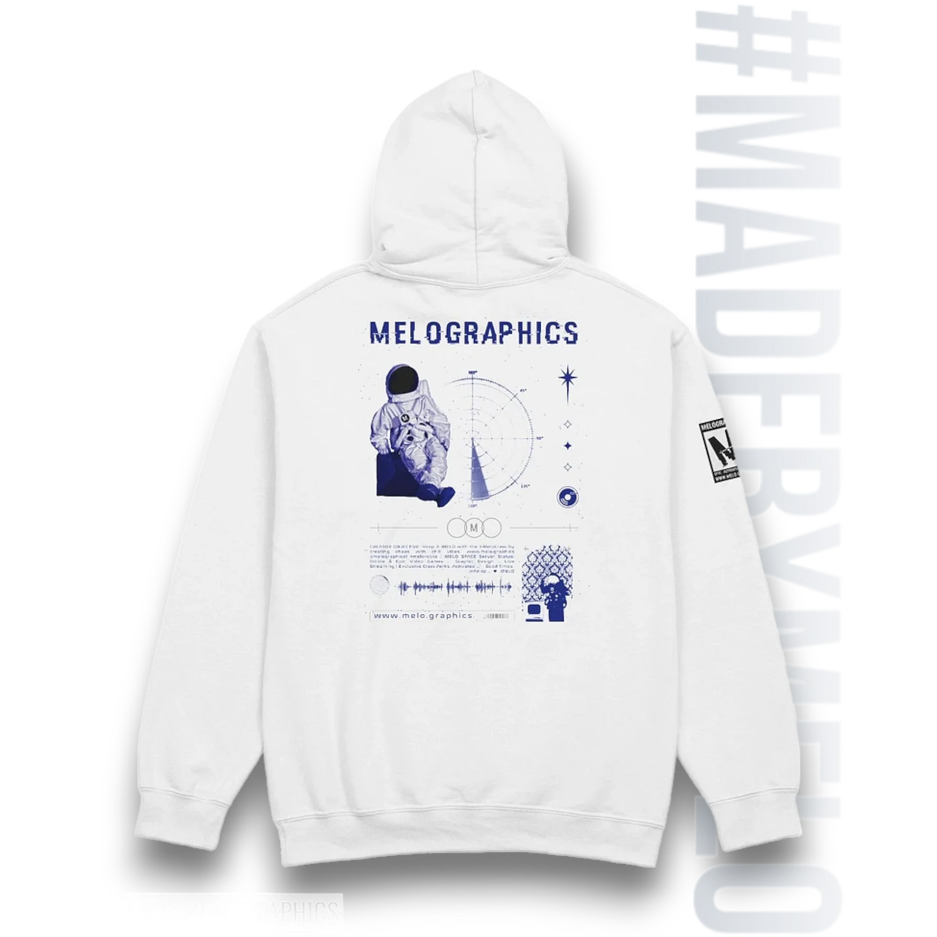 Darkspace Style - Basic Hoodie | #MadeByMELO product image (2)