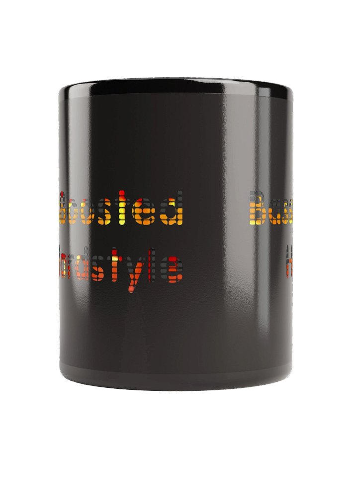 Black BassBoostedHardstyle Mug product image (3)