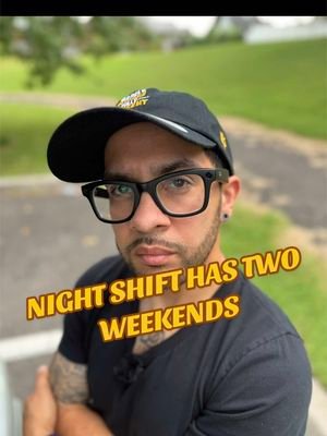 Night shift has the weekend everybody else knows… and then whatever the hell our weekend is..  Days off always come with the same decision: Keep your night schedule or flip back to daytime? What do you do? #nightshiftdad  #nightshift  #nightshiftcrew  #worklife  #nightshiftlife 