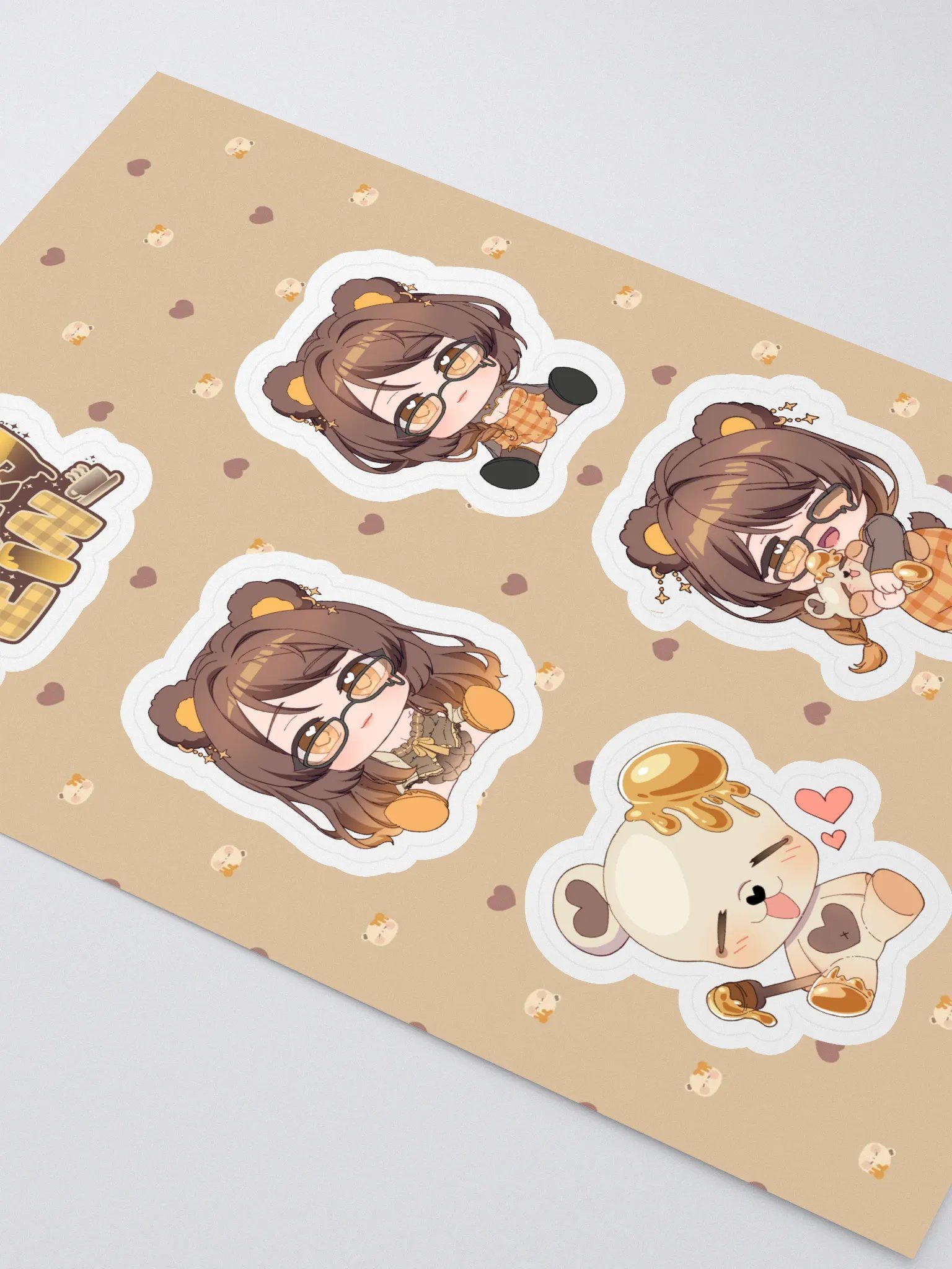 BearyEin Sticker Sheet product image (2)