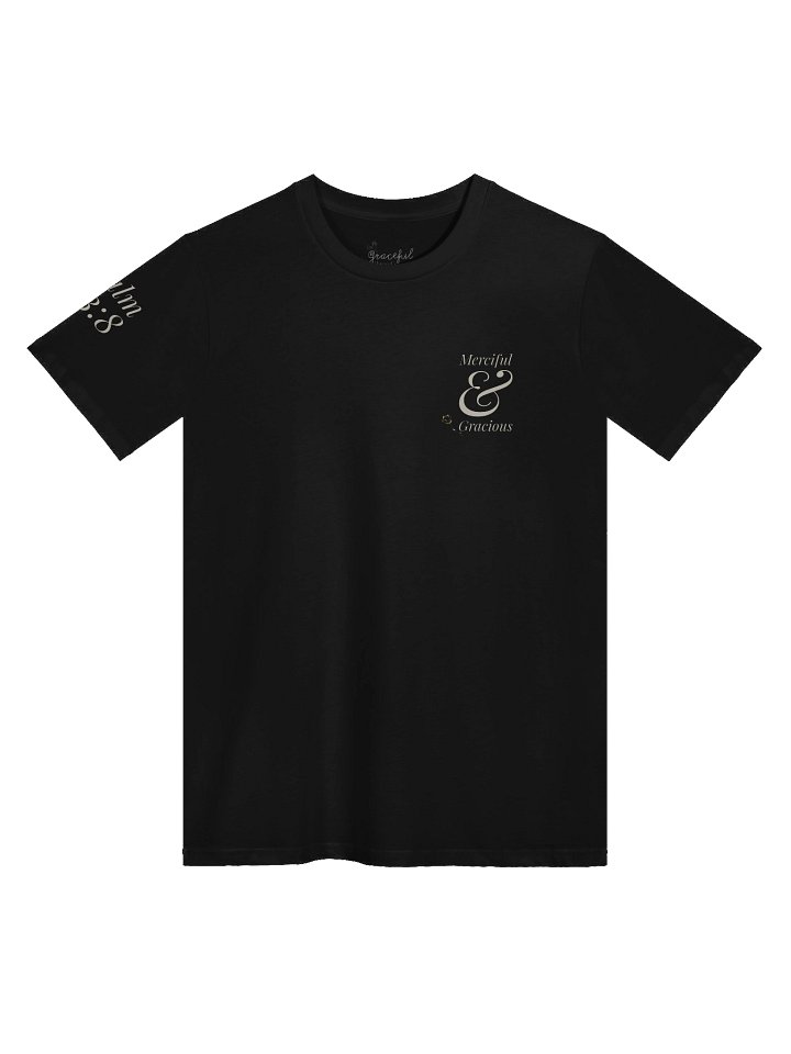 Merciful & Gracious Tee – Psalm 103:8 \| By Grace Capsule product image (1)