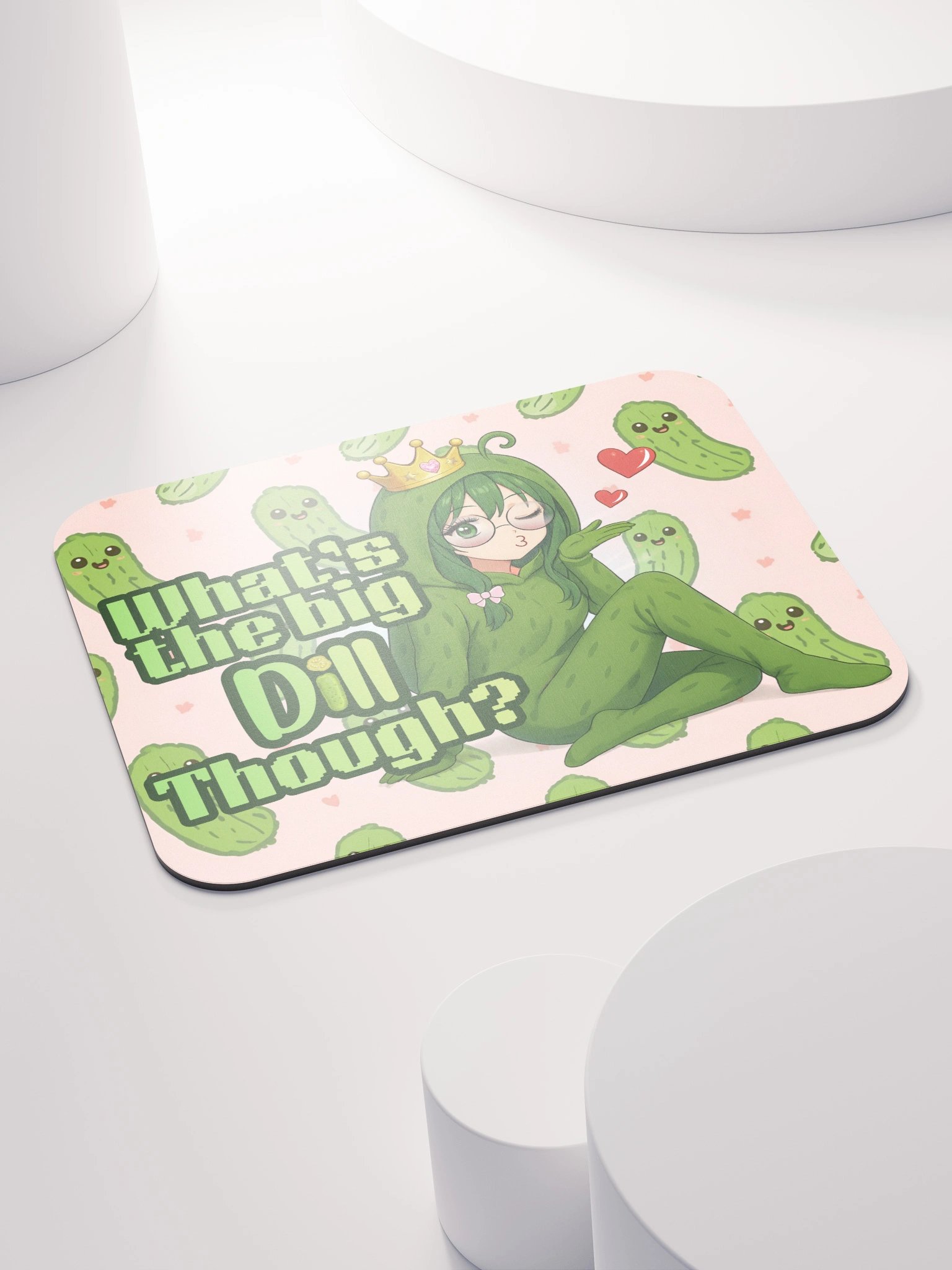 Dillicious Pickle Mouse Pad product image (4)