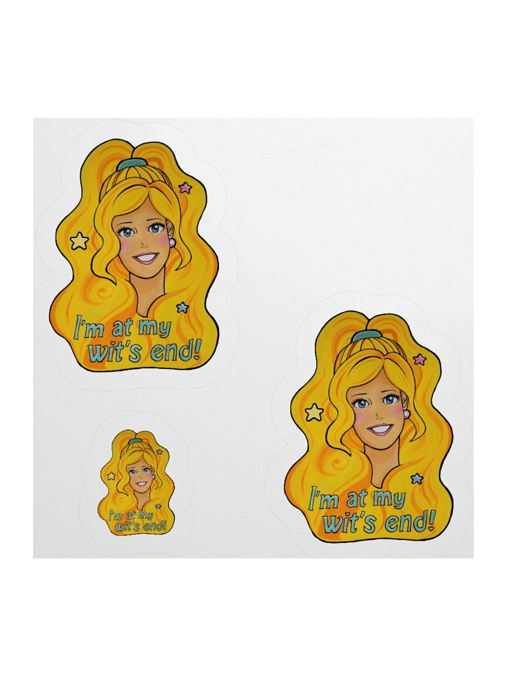 Wit's End smaller sticker product image (1)