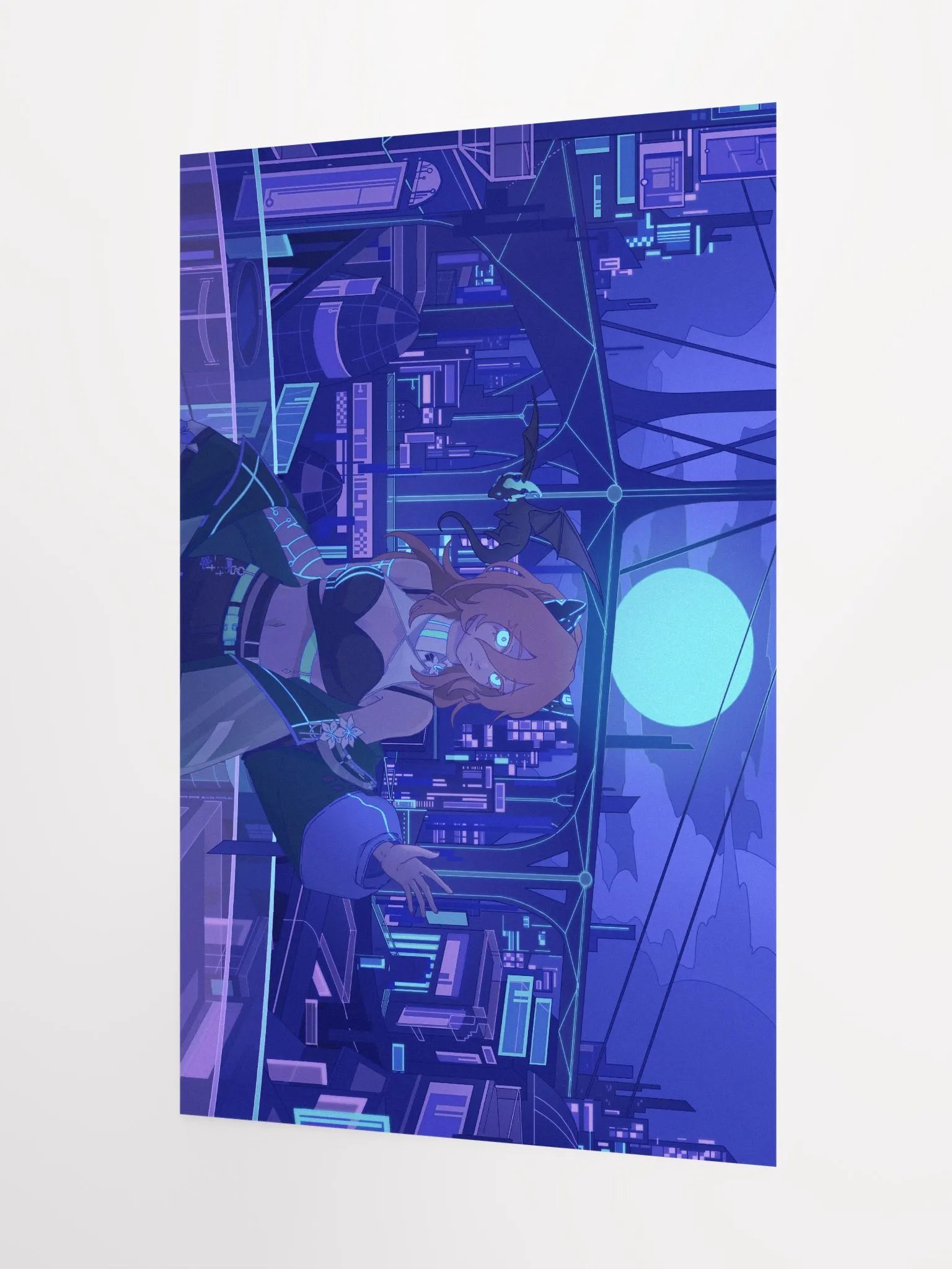 Daph & Baha City Poster product image (8)