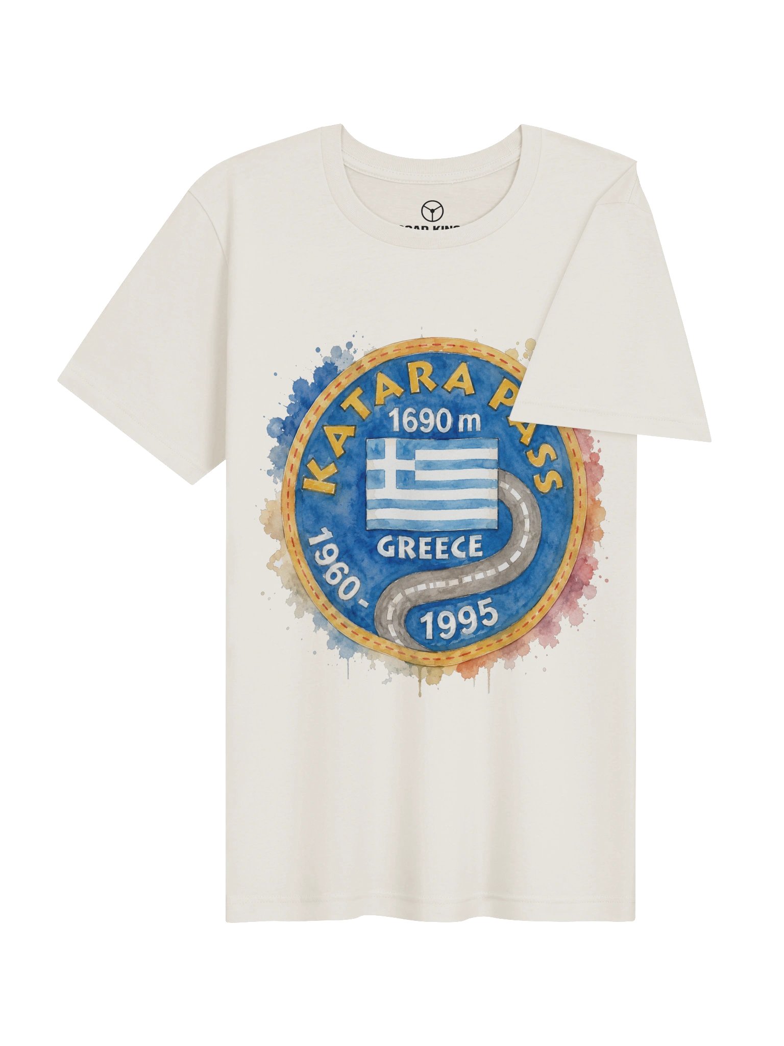 Katara Pass Greece – Vintage Road Badge product image (3)