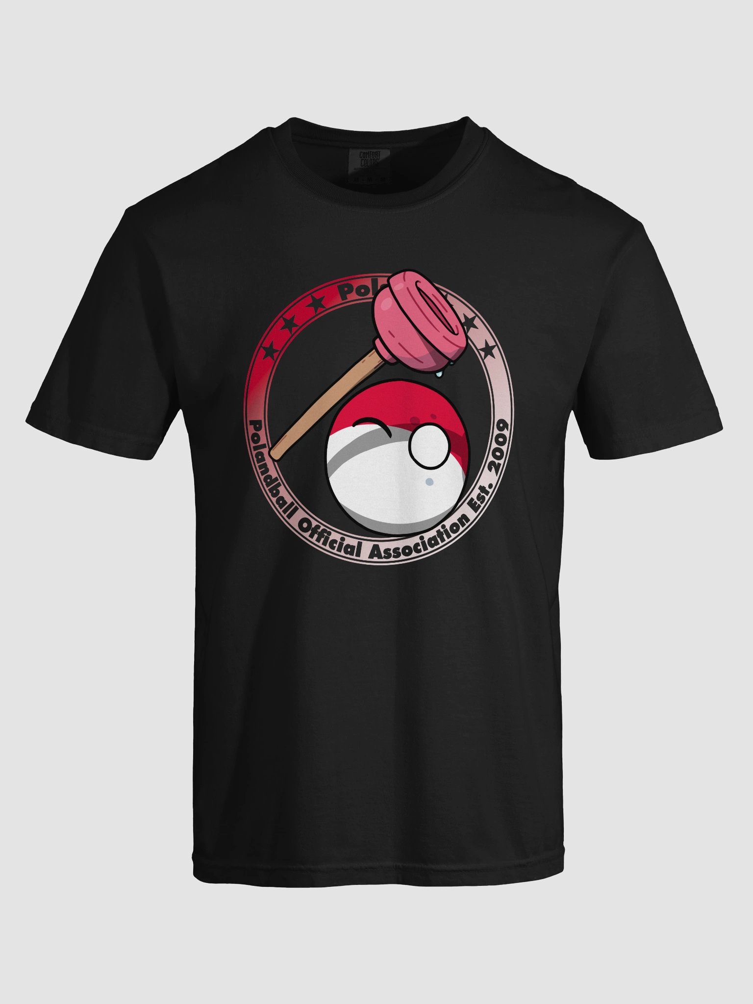 Polandball Official Association T-shirt - Poland B product image (1)