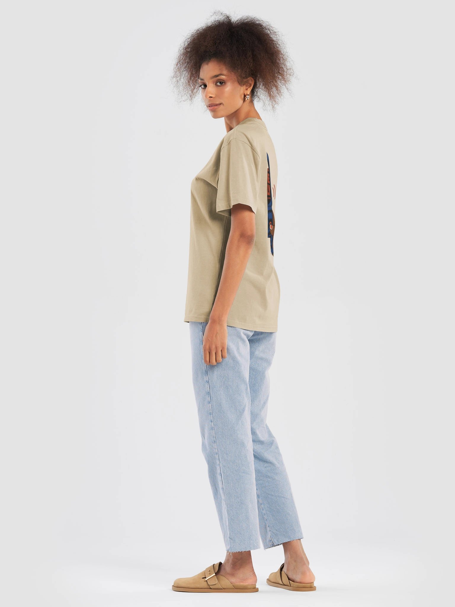 Caller Id: Entire Family (Oversized Faded Tee, Back Print) product image (8)