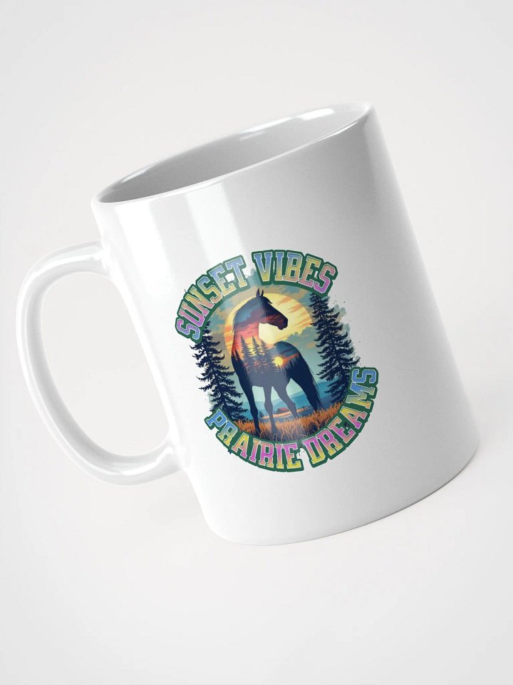 Sunset Vibes Prairie Dreams Horse Silhouette Mug product image (2)