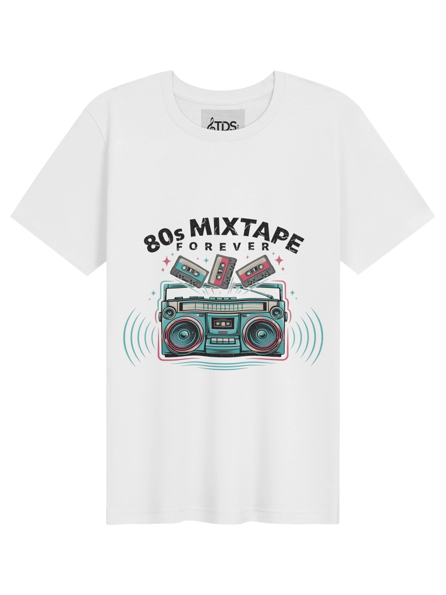 80s Mixtape Forever Retro Boombox Tee product image (21)