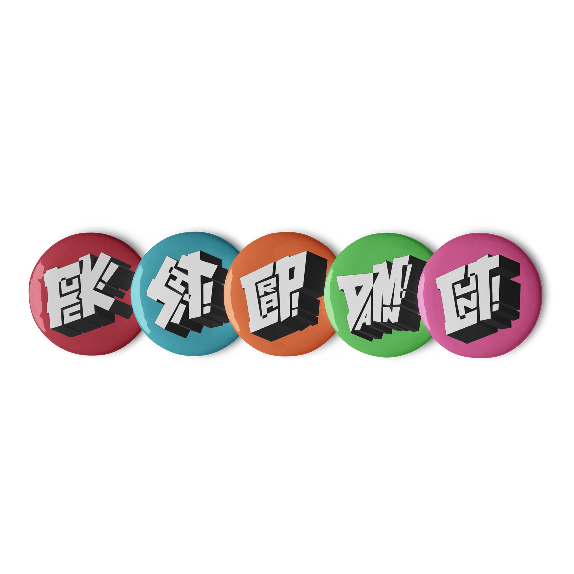 Four letter word buttons product image (1)