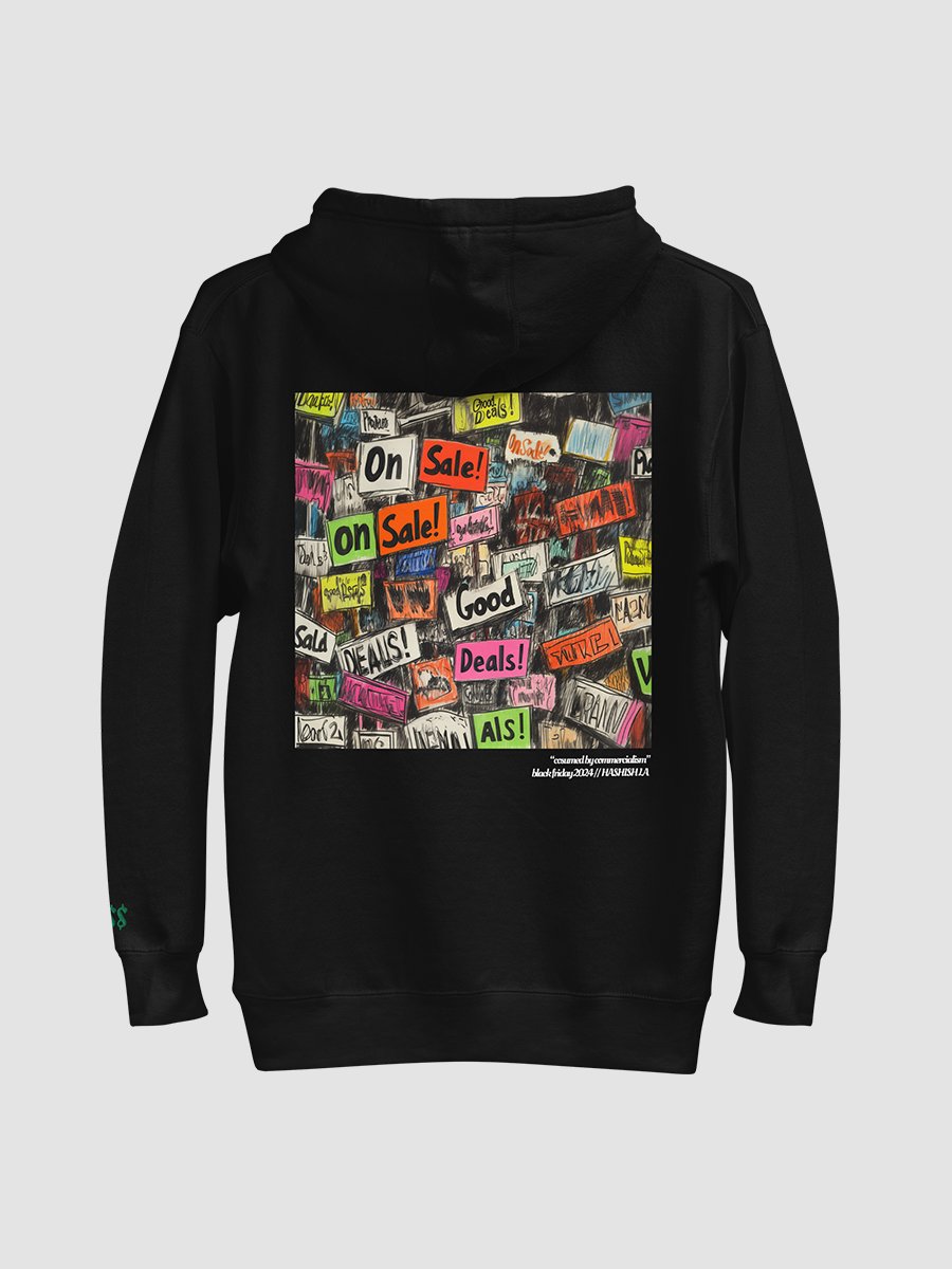 Black Friday '24 "ha$h" hoodie product image (4)