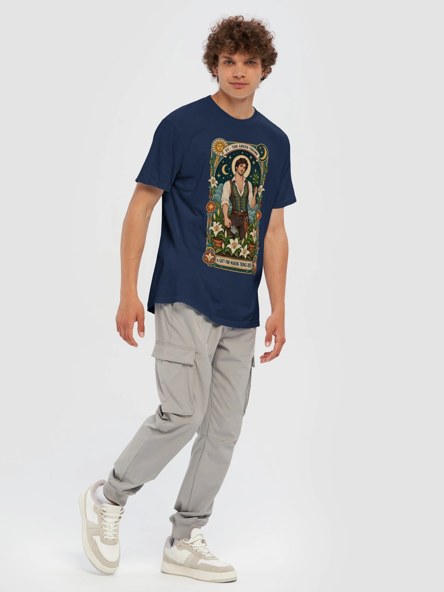 The Green Thumb Botanical Tarot Tee product image (3)
