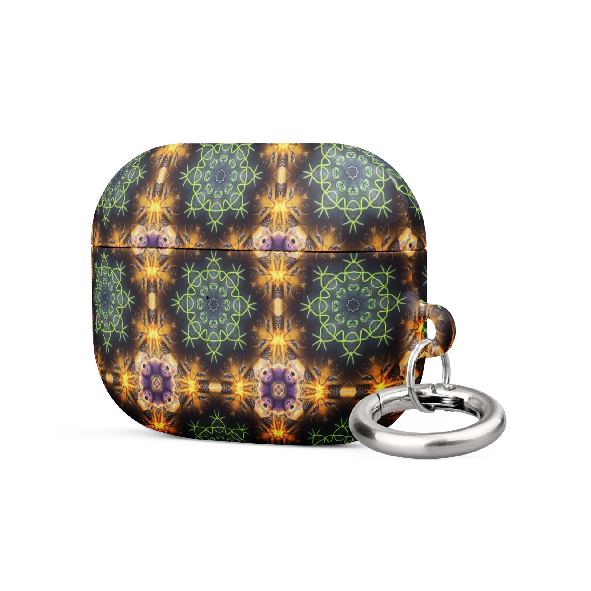 Black And Gold Geometric Print AirPods® Case product image (9)