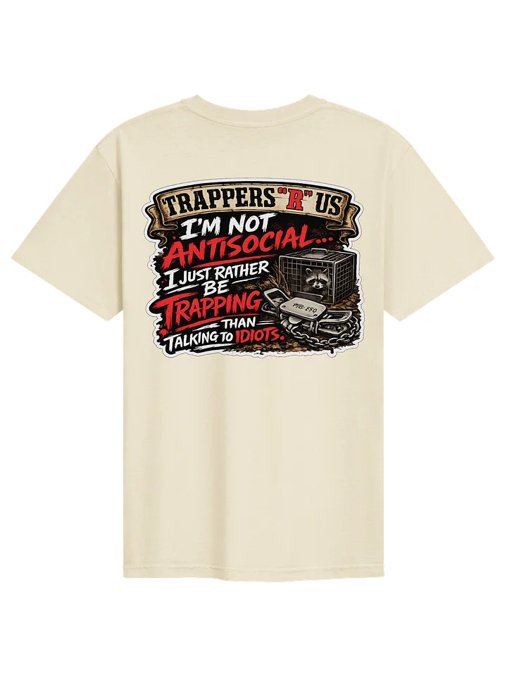 Not Anti-social Light Colored Tee product image (5)