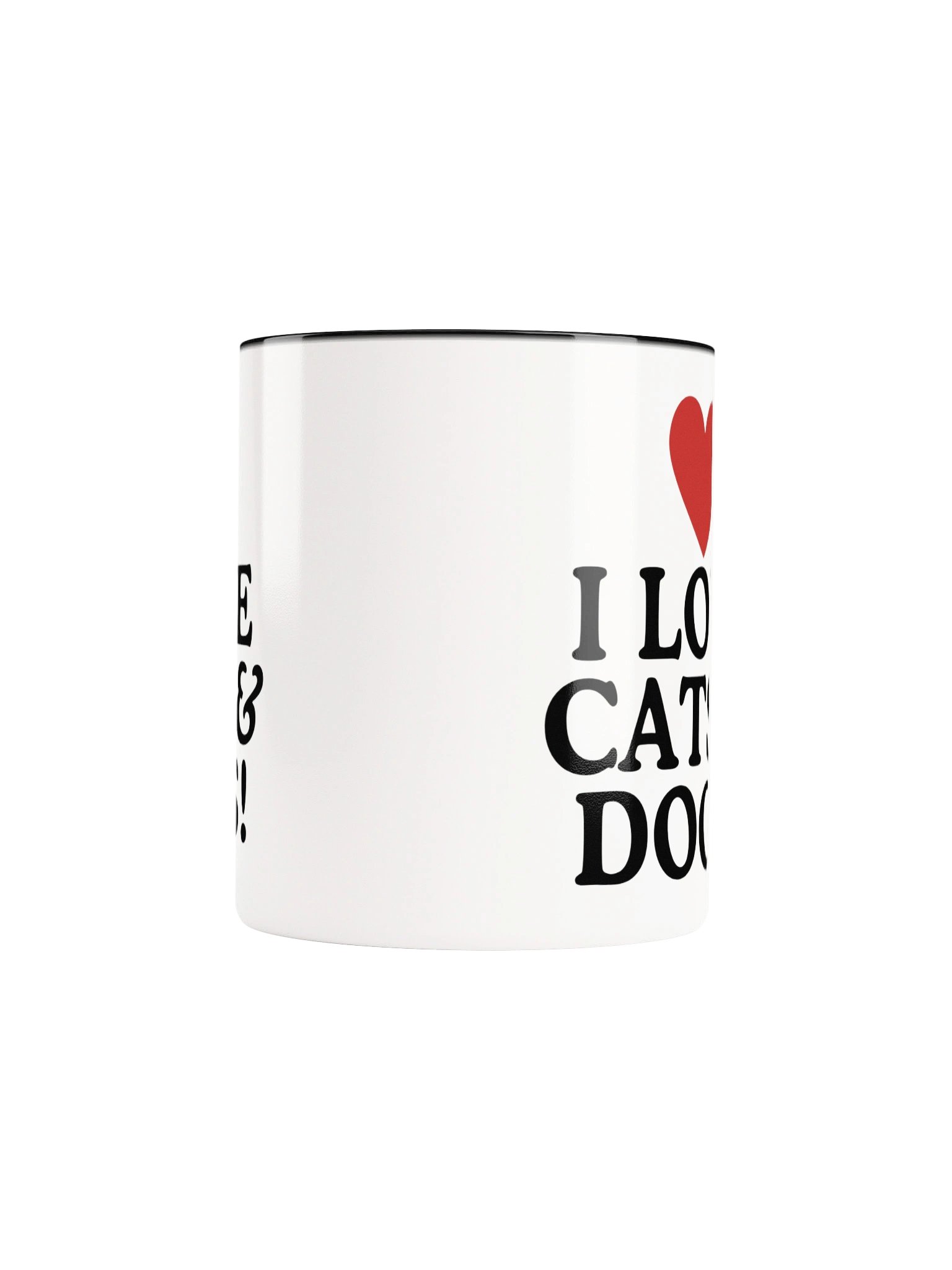 I Love Cats & Dogs Mug product image (35)