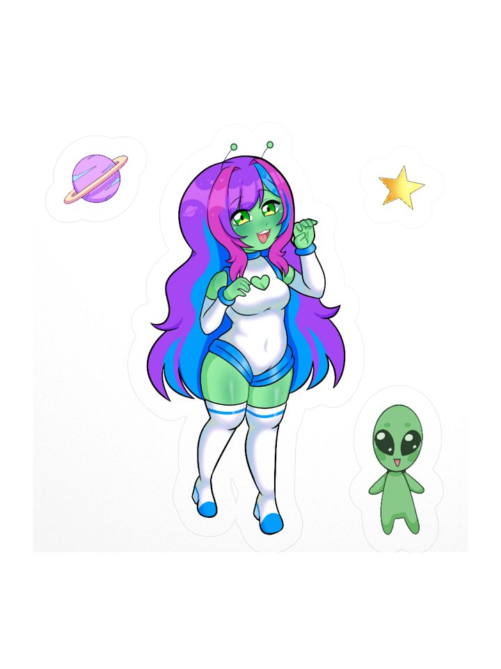 Galaxy Goddess Astrea [Sticker] product image (1)