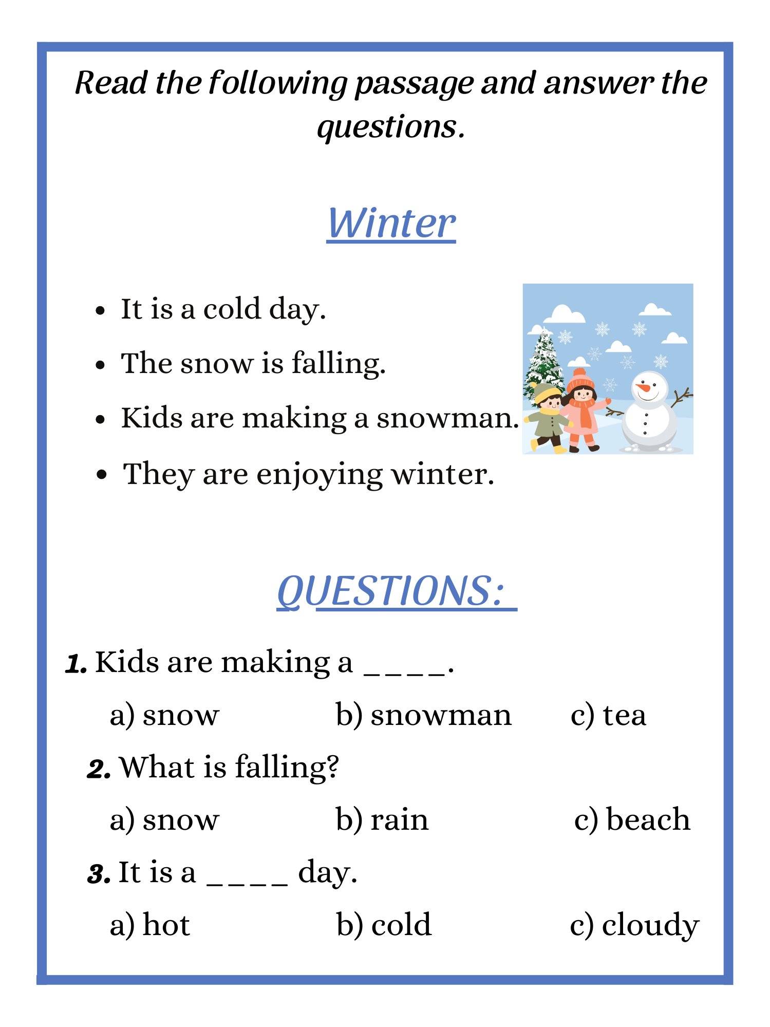Reading Comprehension Workbook product image (3)